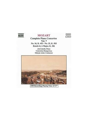 Mozart Complete Piano Concertos Volume  7 - W. A. Mozart