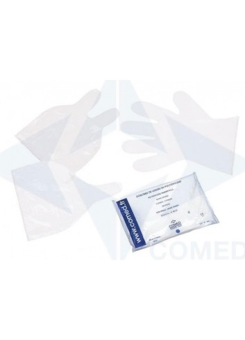 Guanti in polythylene, 5 dita