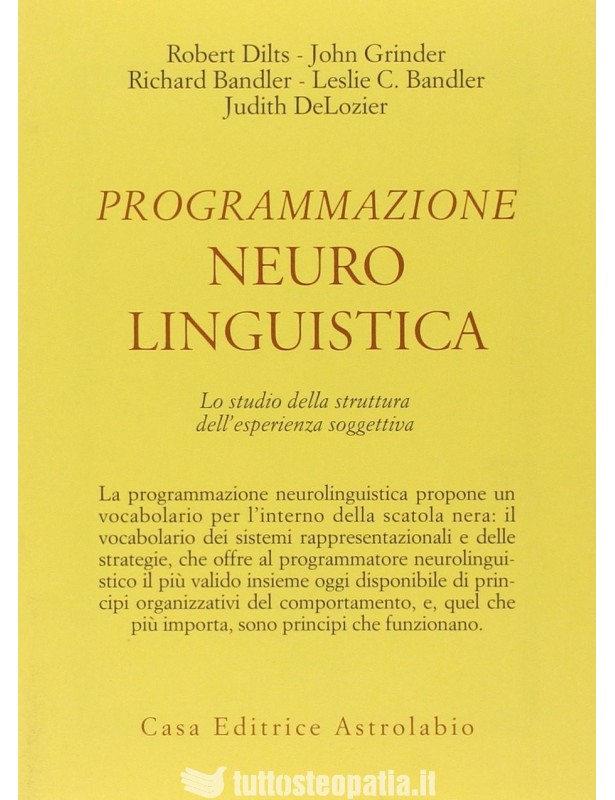 Programmazione neuro linguistica -...
