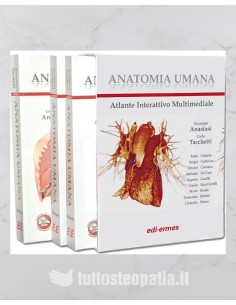 Anatomia Umana (3 volumi) Atlante - Anastasi Giuseppe et al.