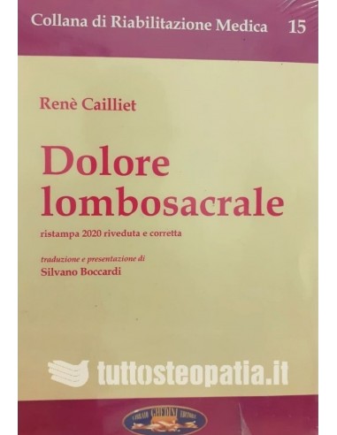 Dolore lombosacrale - Renè Cailliet