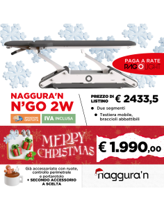 Lettino elettrico Naggura'N N'GO2W