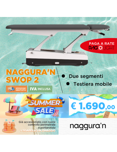 Lettino elettrico Naggura Swop 2