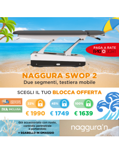 Lettino elettrico Naggura Swop 2