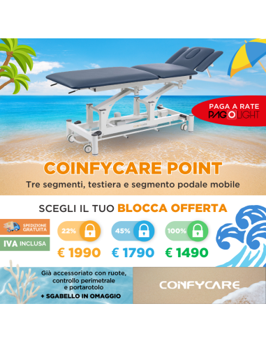 Lettino elettrico Coinfycare Point