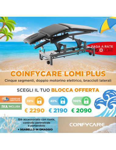 Lettino elettrico Coinfycare Lomi Plus