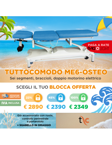 Lettino elettrico per osteopatia...