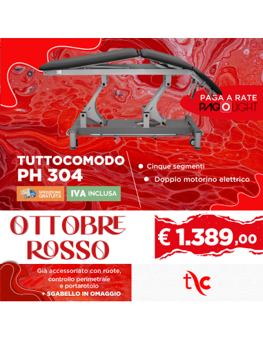 Lettino elettrico Tuttocomodo PH304 Lettino elettrico Tuttocomodo PH304