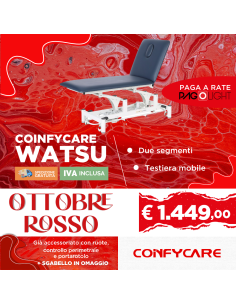 Lettino elettrico  a due...