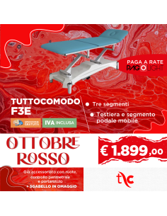 Lettino elettrico tre...