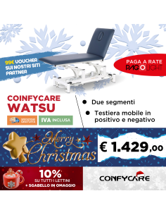 Lettino elettrico  a due...