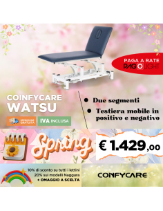 Lettino elettrico  a due...