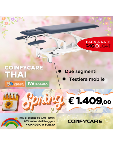 Lettino elettrico Coinfycare Thai