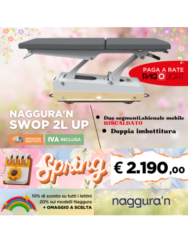 Lettino elettrico riscaldato Naggura...