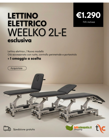 Lettino elettrico Weelko 2L-E