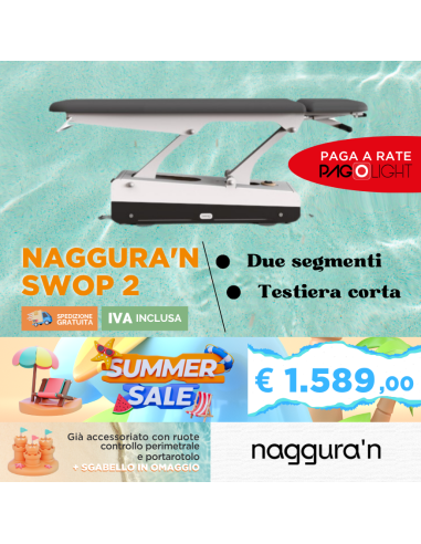 Lettino elettrico Naggura Swop 2