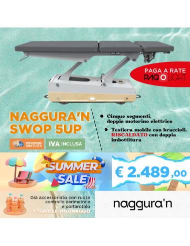 Lettino elettrico riscaldato Naggura...