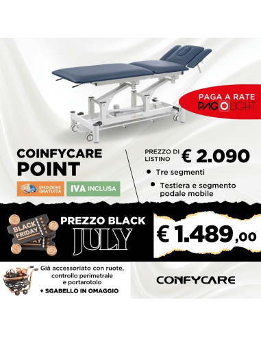 Lettino elettrico Coinfycare Point