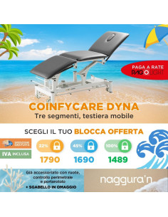 Lettino elettrico a tre...